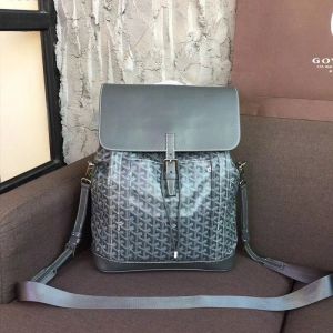 Goyard Goyardine Alpin Backpack Grey