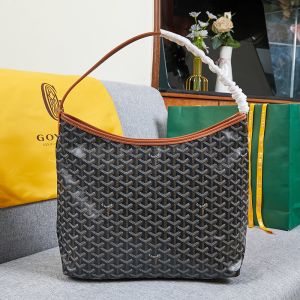 Goyard Goyardine Boheme Hobo Bag Brown