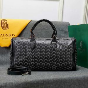 Goyard Goyardine Croisiere Travel Bag Black