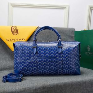 Goyard Goyardine Boeing Travel Bag Blue