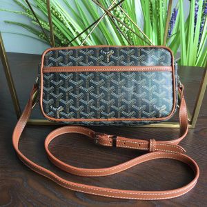 Goyard Goyardine Amacapvert Crossbody Bag Brown