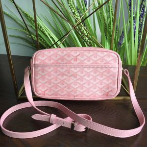 Goyard Goyardine Amacapvert Crossbody Bag Pink