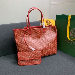 Goyard Goyardine Isabelle Tote Red