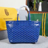 Goyard Goyardine Artois Tote Blue