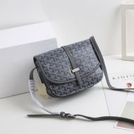 Goyard Goyardine Belvedere PM Messenger Bag Grey