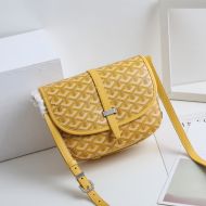 Goyard Goyardine Belvedere PM Messenger Bag Yellow