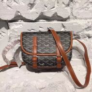 Goyard Goyardine Belvedere MM Messenger Bag Brown