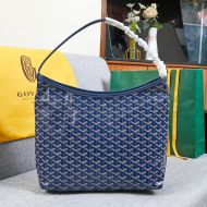 Goyard Goyardine Boheme Hobo Bag Navy Blue