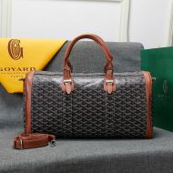 Goyard Goyardine Croisiere Travel Bag Brown