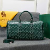 Goyard Goyardine Croisiere Travel Bag Green