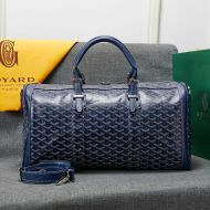 Goyard Goyardine Croisiere Travel Bag Navy Blue