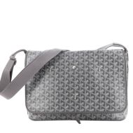 Goyard Capetien MM Messenger In Goyardine Canvas Grey