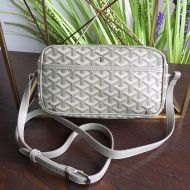 Goyard Goyardine Amacapvert Crossbody Bag Light Grey