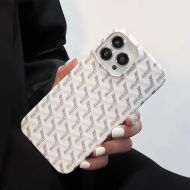 Goyard Goyardine iPhone Case White