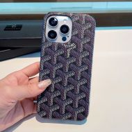 Goyard Goyardine Saint Louis iPhone Case Black