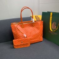 Goyard Goyardine Isabelle Tote Orange