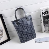 Goyard Goyardine Saint Louis Poitier Tote Grey