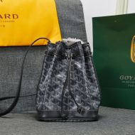 Goyard Goyardine Petit Flot Bucket Bag Black