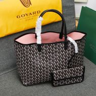 Goyard Saint Louis Reversible Tote In Goyardine Claire-Voie Canvas Pink