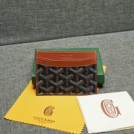 Goyard Goyardine Saint Sulpice Card Holder Brown