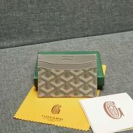 Goyard Goyardine Saint Sulpice Card Holder Light Grey