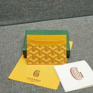 Goyard Goyardine Saint Sulpice Card Holder Yellow