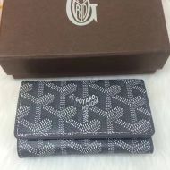 Goyard Goyardine Saint Michel Key Holder Grey