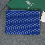 Goyard Goyardine Senat Clutch Blue