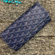 Goyard Goyardine Large Varenne Bifold Wallet Blue