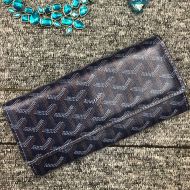 Goyard Goyardine Large Varenne Bifold Wallet Navy Blue