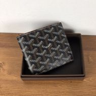 Goyard Goyardine Victoire Small Bifold Wallet Brown