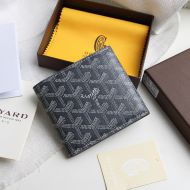 Goyard Goyardine Victoire Small Bifold Wallet Grey