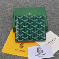 Goyard Goyardine Small Victoire Bifold Wallet Green