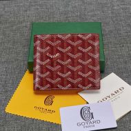 Goyard Goyardine Small Victoire Bifold Wallet Red