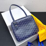 Goyard Yona PM Bag In Goyardine Canvas Blue