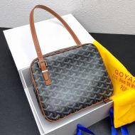 Goyard Yona PM Bag In Goyardine Canvas Brown