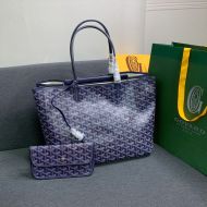 Goyard Goyardine Isabelle Tote Navy Blue