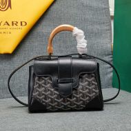 Goyard Goyardine Mini Saigon Souple Bag Black