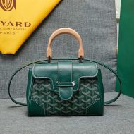 Goyard Goyardine Mini Saigon Souple Bag Green