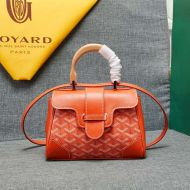 Goyard Goyardine Mini Saigon Souple Bag Orange