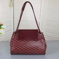 Goyard Goyardine Rouette Bag Burgundy