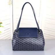 Goyard Goyardine Rouette Bag Navy Blue