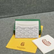 Goyard Goyardine Saint Sulpice Card Holder White