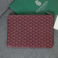 Goyard Goyardine Senat Clutch Burgundy