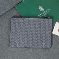 Goyard Goyardine Senat Clutch Grey