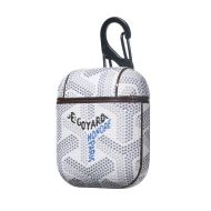 Goyard Goyardine Saint Louis Airpods Case White