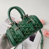 Goyard Mini Croisiere Bag In Goyardine Canvas Green